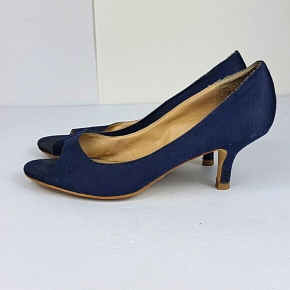 Buffalo London Open Toe Blue Heel - Picture 7 of 16